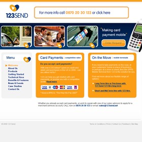 Вебсайты: 123send